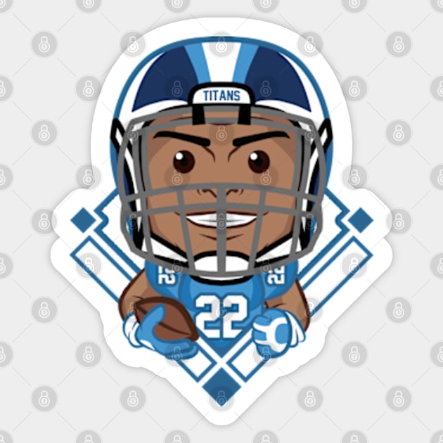 Derrick Henry Sticker by Mudahan Muncul 2022